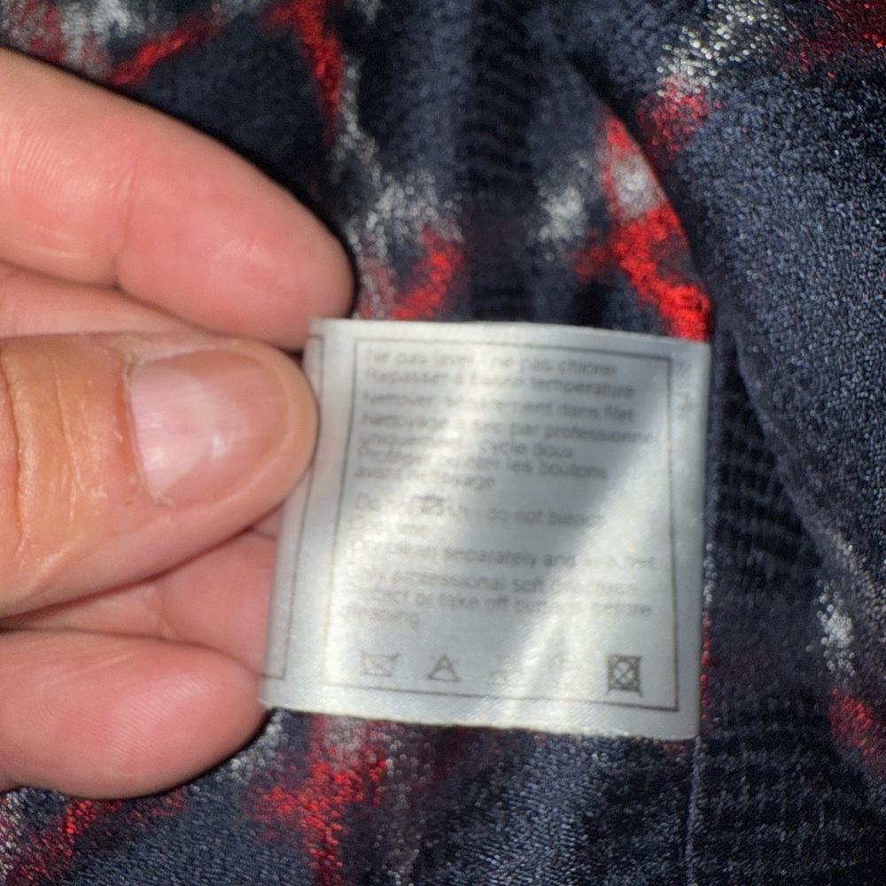 Chanel Black Tweed Blazer with Red Accents - Picture 8 of 10